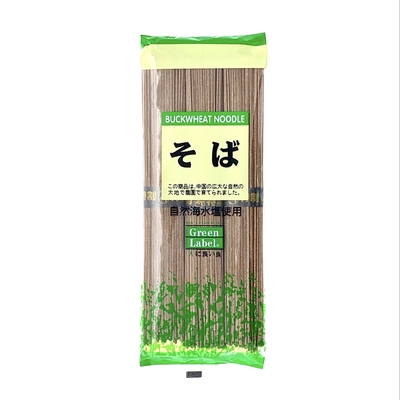 Oem 우동 국수 소바 저지방 검은 일본 스타일 건조 중량 손실 300g 메밀 풍미