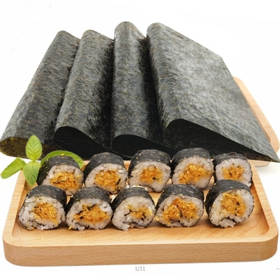 Haccp Oem 50 시트는 야키 노리 구어진 시금치를 말렸습니다