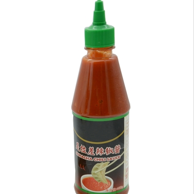 플라스틱 병 칠리 가루 소스 뜨거운 매운 482g*12bottles를 저장하세요