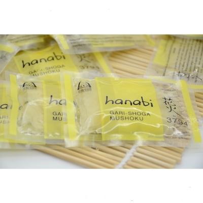 HACCP 테이크아웃식음식은 달콤한 식초에서 10g 소금에 절인 회초밥 생강을 잘라냈습니다