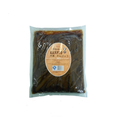 500g 일본 소금에 절인 생강은 야채 칸파이오 스트립 조각을 소금물에 절였습니다