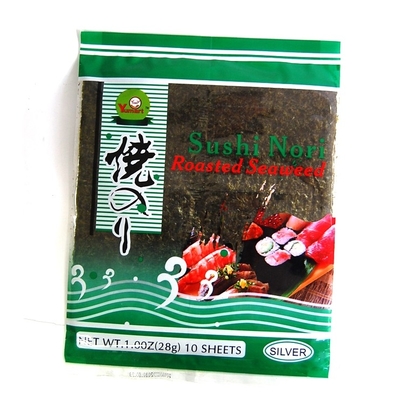 이미 수입된 50 시트 야키 회초밥 노리 시금치는 김밥을 위해 구워지는 것으로 먹습니다