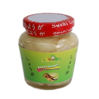 Oem 일본 초밥 생강 맛깔짐은 자연적 할랄 160g / 병을 소금물에 절였습니다